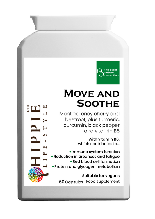 Hippie life UK, the crystal, spiritual and natural holistic health gift shop presents HIPPIE Move and Soothe (Vegan), , HIPPIE Life UK, , , , , .