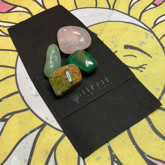 Hippie life UK, the crystal, spiritual and natural holistic health gift shop presents Heart Chakra Healing Crystal Pack, , HIPPIE Life UK, , , , , .