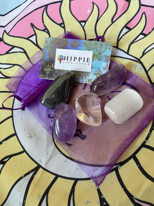Hippie life UK, the crystal, spiritual and natural holistic health gift shop presents Sleep Better Healing Crystal Pack, , HIPPIE Life UK, , , , , .